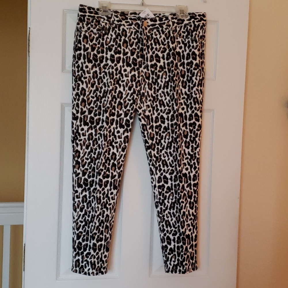 CACHE Leopard print Jeans